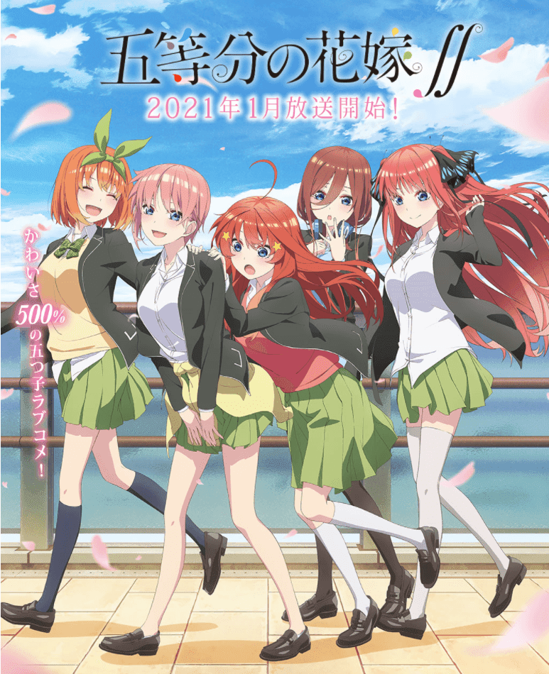 TV动画 《五等分的花嫁∬》中野一花角色PV公开