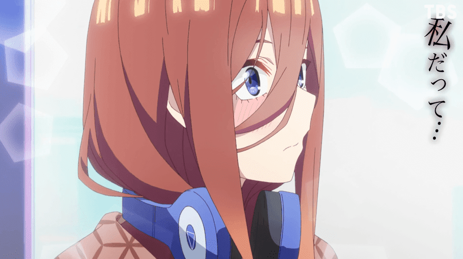 TV动画 《五等分的花嫁∬》中野三玖角色PV公开