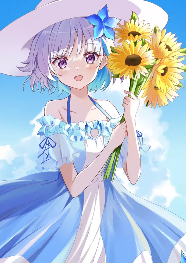 与夏日晴空相映♡ 精选 第 3 张