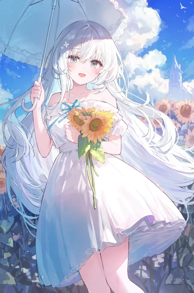 与夏日晴空相映♡ 精选 第 6 张