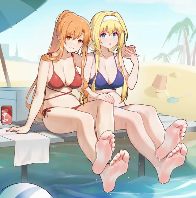 最适合夏天的两种颜色！ 第 8 张