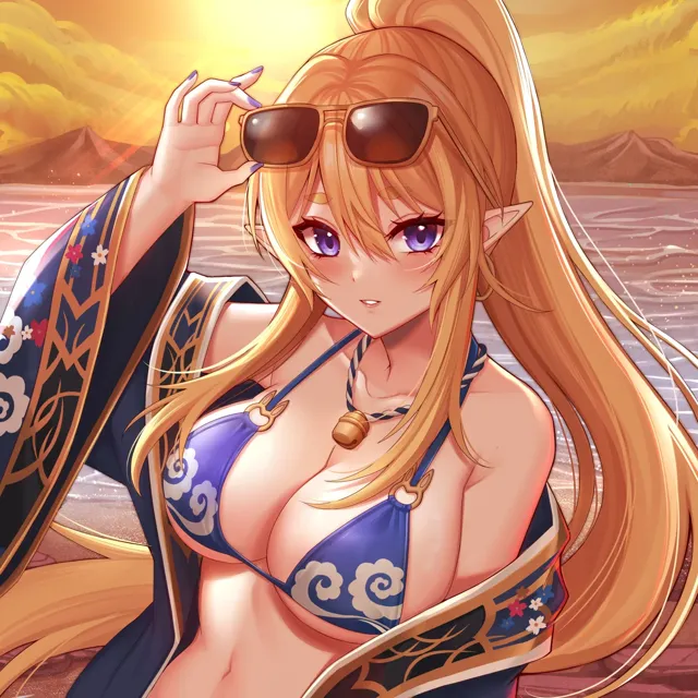 最适合夏天的两种颜色！ 第 14 张