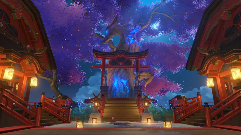 原神2.0版本「不动鸣神，泡影断灭」更新：关于稻妻！