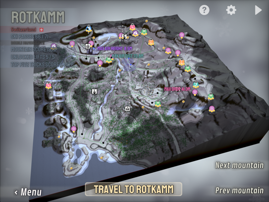 滑雪游戏《Grand Mountain Adventure+》于 Apple Arcade 上架 在滑雪胜地自在探索