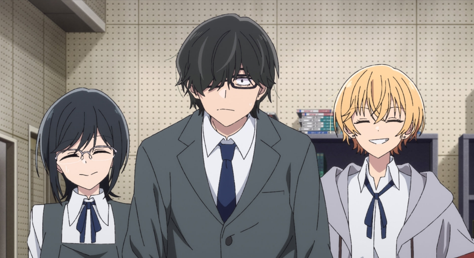 三位二年级生是创社元老，个性也非常独特