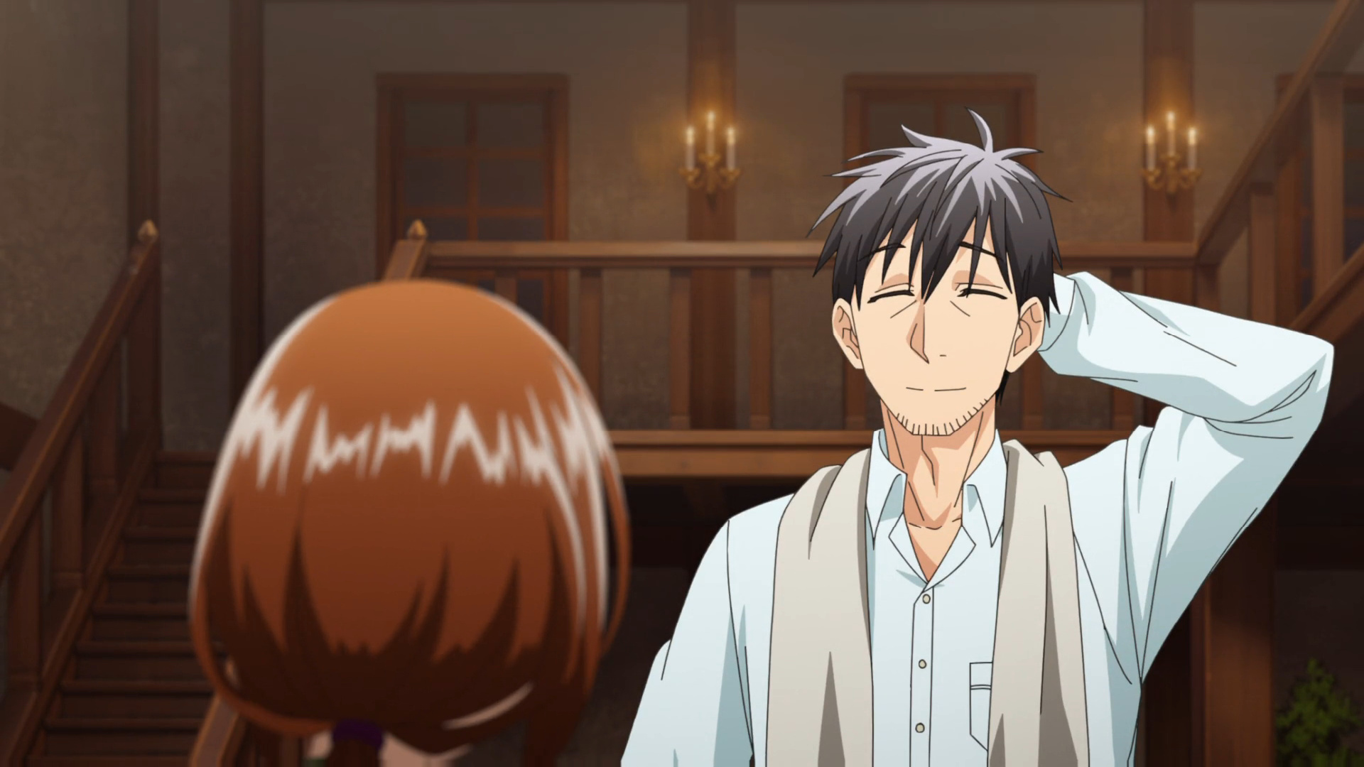 建一待人接物都十分稳重